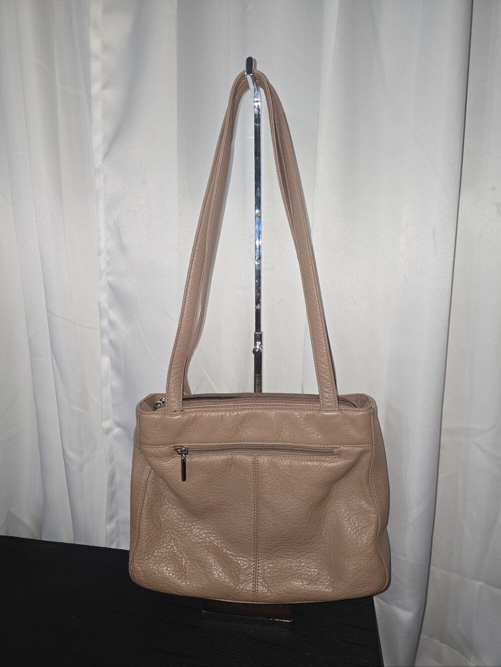 STONE MOUNTIAN GENUINE Leather 3 DEVIDER  Shoulder Bag